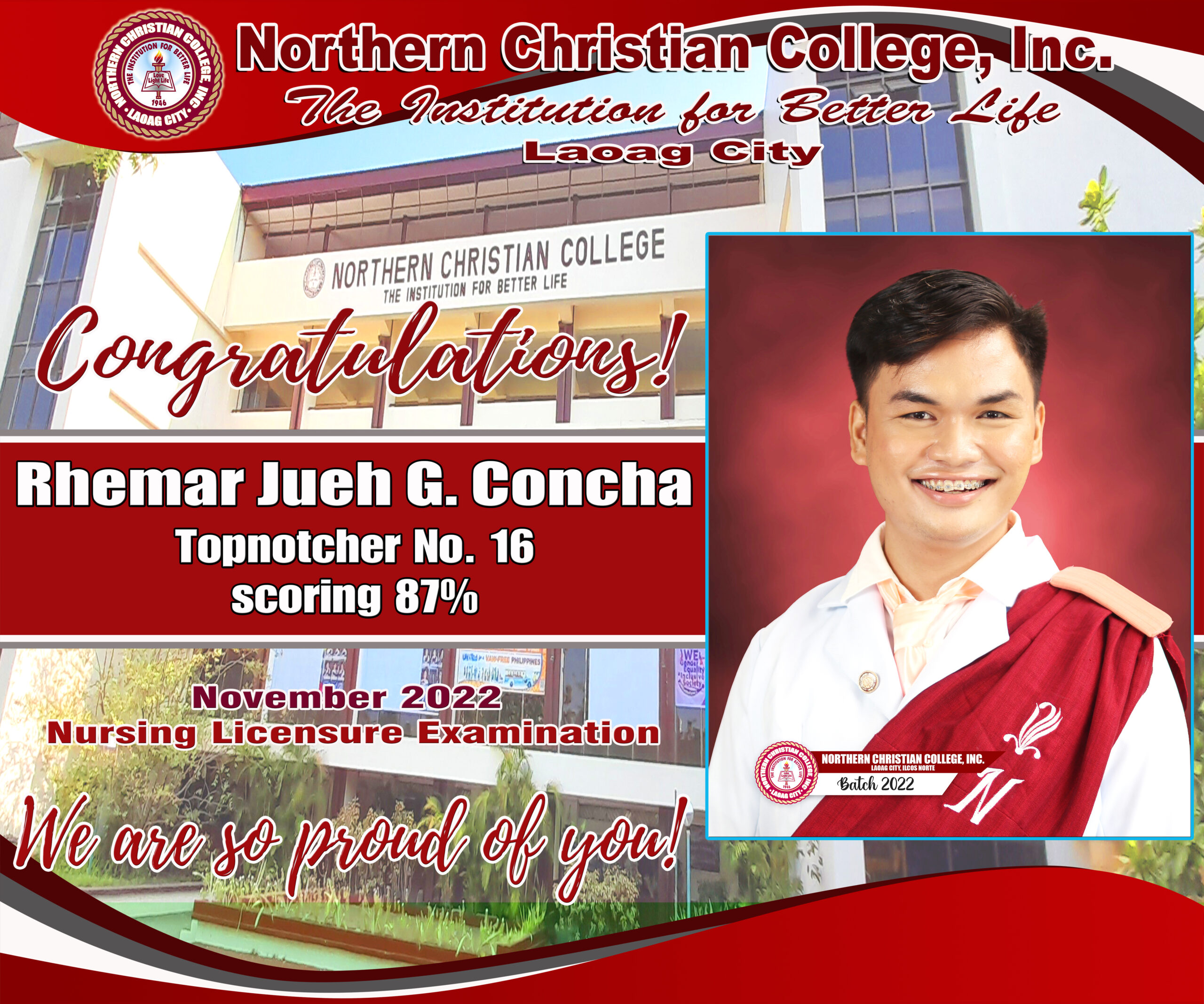 Remar Concha 16th placer 30in x36in