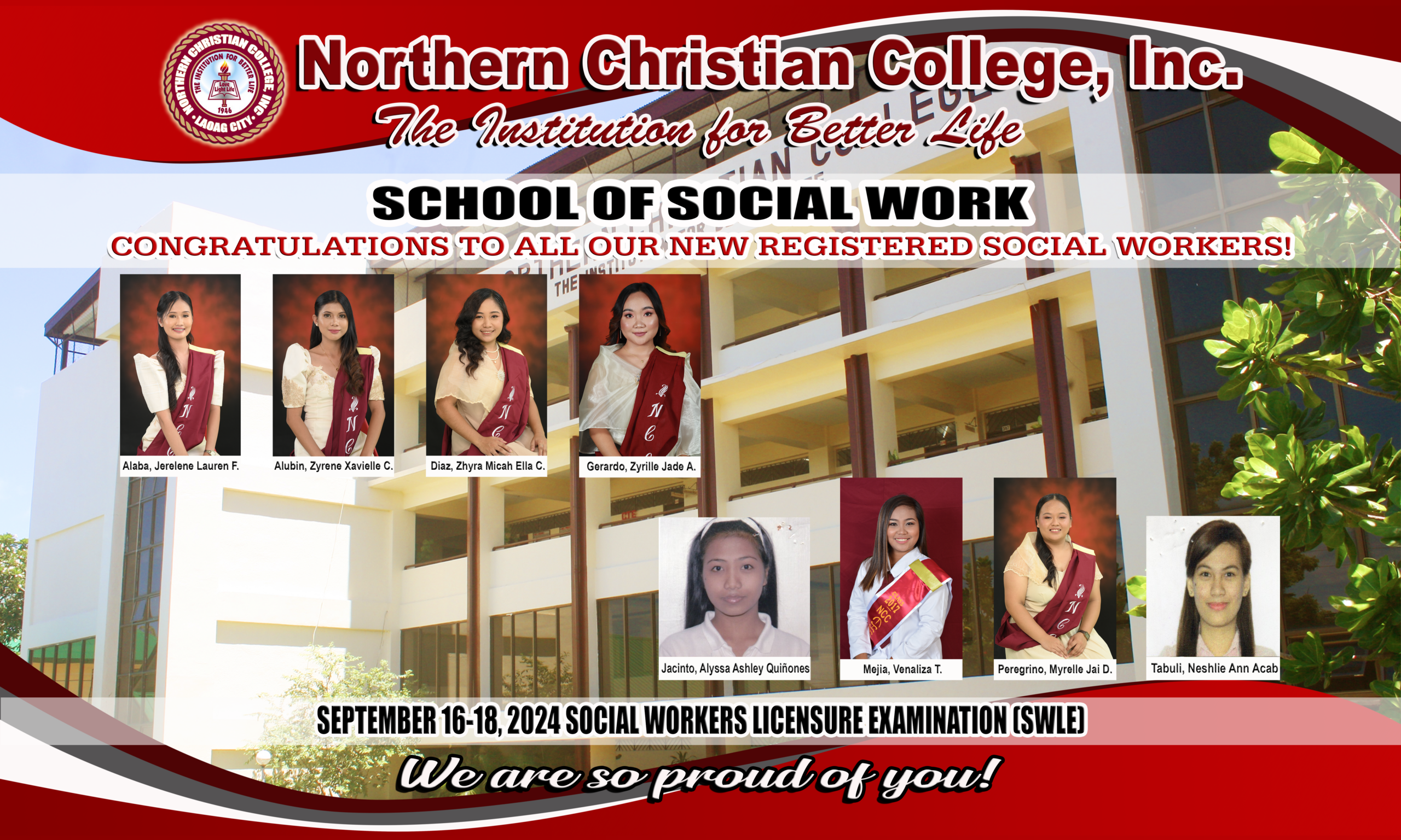 Social Work Licensure Examinations Passers 3x5ft