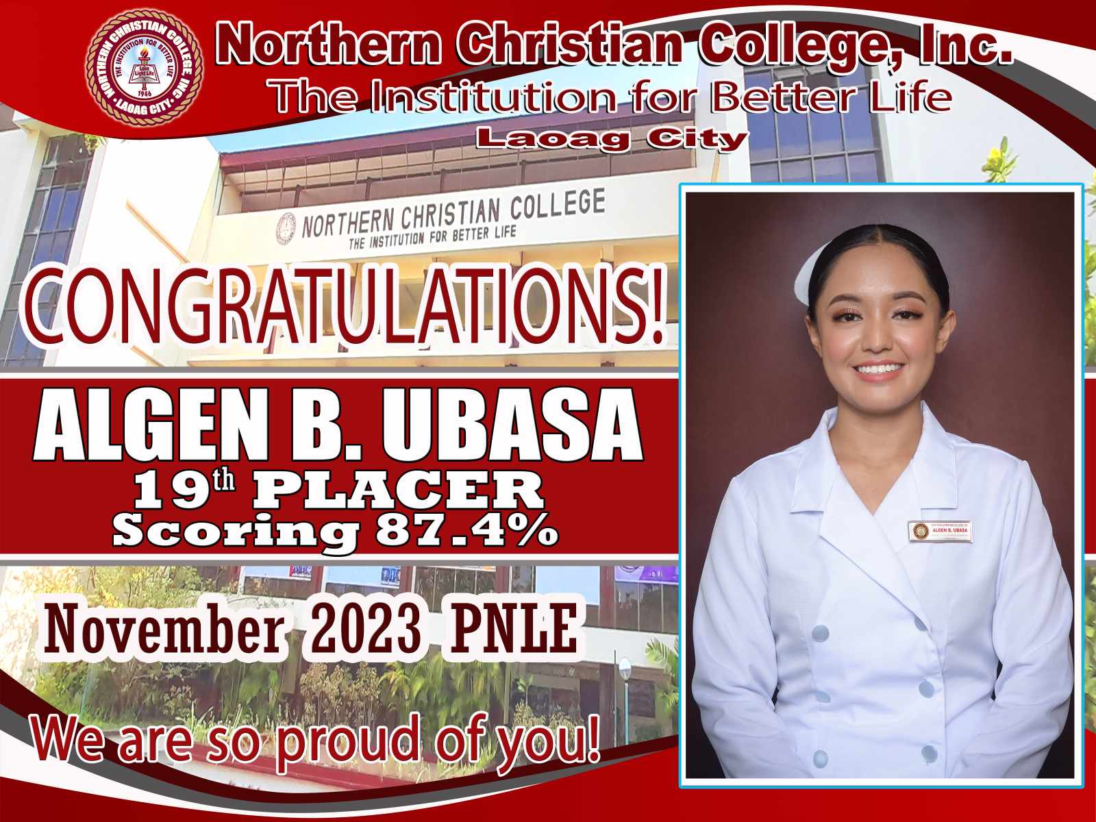 ubasa algen PNLE 2023